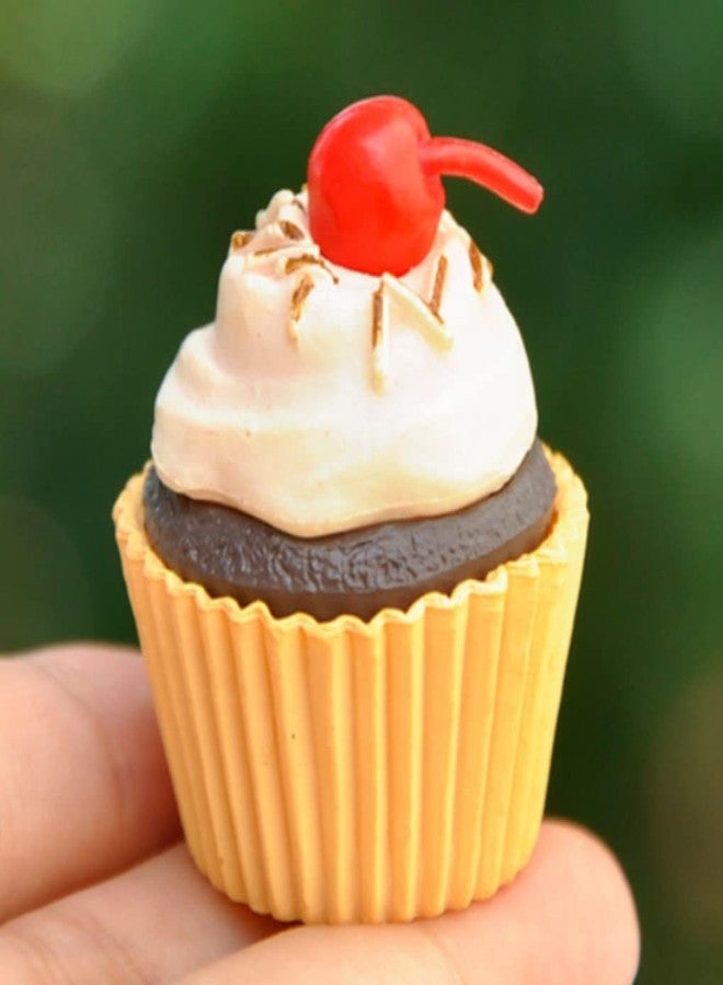 BHOOLU&GOOLU Realistic Food Miniature Yummy Snacks - (Burger Icecream Popcorn) - 3 Pcs/Set - Image 5